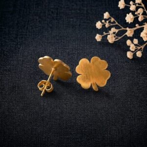 Stainless Steel Hypoallergenic Clover Studs